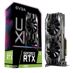 EVGA GeForce RTX 2080 XC ULTRA GAMING, 8GB GDDR6 Duel HDB Fans RGB LED Graphics - Picture 1 of 5
