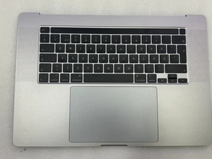 Topcase Tastatur QWERTY (SUEDE) MIT AKKU MacBook Pro 16′′ A2141 - GRAU - Bild 1 von 2