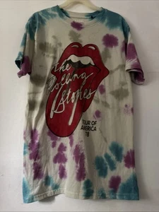 The Rolling Stones Tour Of USA 78 T-Shirt Tiedye Größe M - Bild 1 von 6