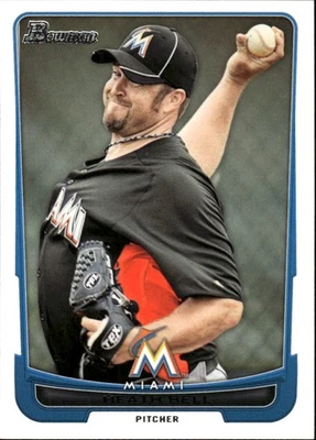 2012 Bowman #138 Heath Bell [GOATCARDS] - Image 1 of 2