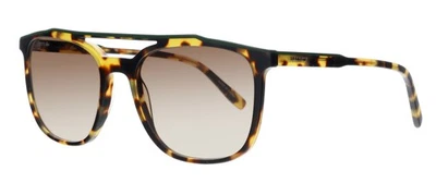 Gafas de sol cuadradas Lacoste L924S 43116 Havana Tokio/verde barra de cejas Foto 1 de 4