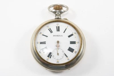 N92M27- Domina Railwayman Pocket Watch with Small Second  - Image 1 of 4