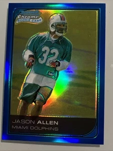 2006 TOPPS CHROME RC JASON ALLEN - BLUE REFRACTOR #/150 - DOLPHINS - BLAZER!! - Picture 1 of 12