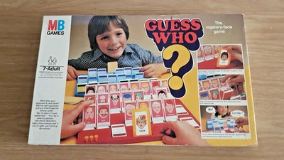 VINTAGE GUESS WHO GAME. MB 1979. COMPLETE AND IN A GOOD USED CONDITION - Image 1 of 4