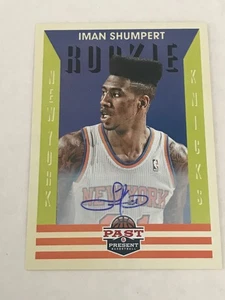 IMAN SHUMPERT 12/13 PANINI PAST & PRESENT AUTO ROOKIE CARD RC #244 - Picture 1 of 1