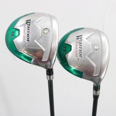 Warrior Custom Golf TE 2 & 5 Wood Set Long Drive Graphite Regular RH S-154366 - Image 1 of 4