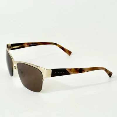ETRO Sunglasses with Brown Lens, Tortoiseshell Arms, Gold Frames SE9526 COL. 349 - Image 1 of 4