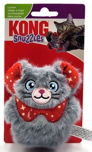 Kong Holiday Christmas Snuzzles Mouse Soft Crackling Catnip Cat Toy 4" - Picture 1 of 11