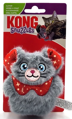 Kong Holiday Christmas Snuzzles Mouse Soft Crackling Catnip Cat Toy 4" - Image 1 of 4