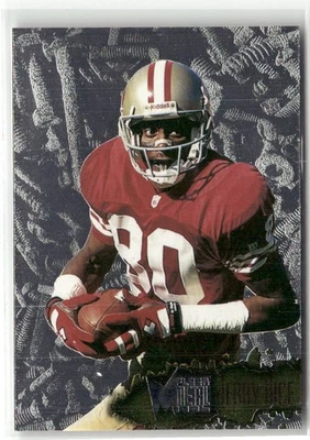 Fleer Metal 1996 #109PM Jerry Rice metal precioso Foto 1 de 2