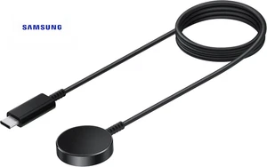Samsung Original Zubehör Hersteller Original Galaxy Watch 5/6/7/8 schnelles kabelloses Ladegerät (USB-C) - schwarz - Bild 1 von 5