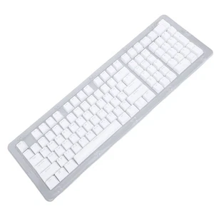(White)112 Keys Arabic Keyboard Keycaps Minimalist Style Mechanical Keyboard - Picture 1 of 12