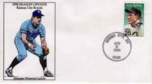 SEASON OPENER KANSAS CITY ROYALS, KANSAS CITY, MO 1990 FDC20073 - Bild 1 von 1