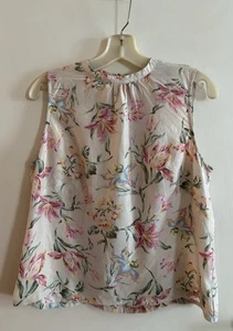 499 South Bluse Seide Blumen Petite S - Bild 1 von 8