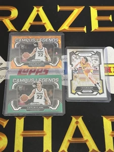 Lote de novato Prizm Draft 2024 Caitlin Clark Campus Legends naranja verde hielo DC - Imagen 1 de 1