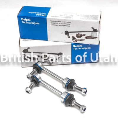 Land Rover Discovery 2 II Sway Bar Link Rear Stabilizer Delphi 1999~2004 X2 - Image 1 of 2