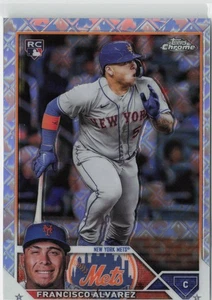 Francisco Álvarez 2023 Topps Chrome Prism Refractors - Bild 1 von 2