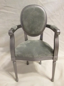 Horsman Urban Environment Louis XVI Stil Sessel Zinn für 16" Puppe Vita - Bild 1 von 7