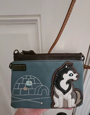 Chala Husky Mini Crossbody Handbag Purse - Super Cute - Image 1 of 4