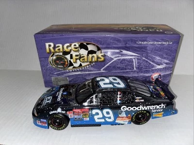 Kevin Harvick #29 2002 GM Goodwrench Service ET Action Race Fans Chrome - Image 1 of 4