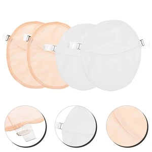 2 pares de almohadillas absorbentes reutilizables transpirables para axilas para mujer - Imagen 1 de 12