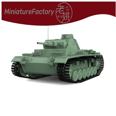 SSMODEL 1:1250 Pz.Kpfw.III Ausf.F 6pcs - Image 1 of 4