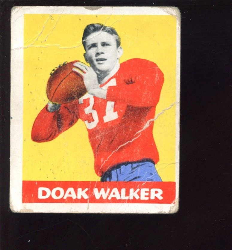 1948 Leaf Football Card #4 Doak Walker Rookie - Image 1 of 1