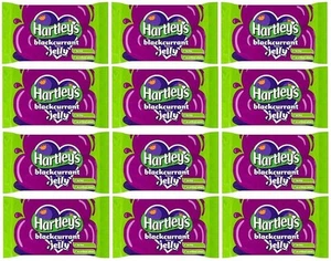Hartley's Blackcurrant Jelly Cubes 12x135g - Picture 1 of 2