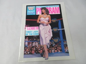 WWF Programm Magazin Band 164 Miss Elizabeth Cover First Lady des Rings - Bild 1 von 16