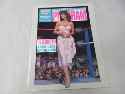 Revista Programa WWF Volumen 164 Miss Elizabeth Cubierta Primera Dama Del Anillo Foto 1 de 4