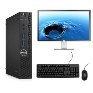 Pack Dell 3050 Micro 4 Go RAM 128 Go SSD Wifi + Dell P2214Hb 22" FHD LED ✅ - Imagen 1 de 6
