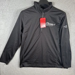 Camicia The North Face uomo grande nera 1/4 zip casual outdoor nuova con etichetta - Foto 1 di 11