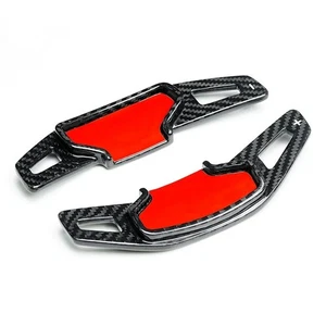 Carbon Fiber Paddle Shifters Extension Kit for Ford Mustang Dark Horse GT Eco 24 - Picture 1 of 5