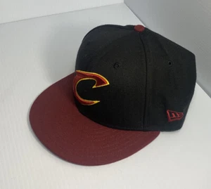 Cleveland Cavaliers Mütze New Era 7 1/8 rot schwarz 59Fifty Cavs Fitted Cap - Bild 1 von 4