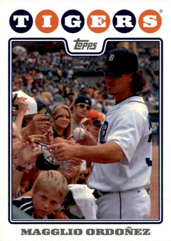 Magglio Ordonez 2008 Detroit Tigers Ticket Stub April 14 - Sec123 R26 S1 Cover