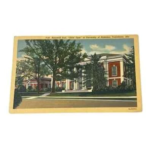 Cartolina Barnwell Hall Girls Gym at University of Alabama Tuscaloosa c1940 B135 - Foto 1 di 2