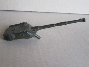 B759 Vintage Tourelle Canon Zamak de Char Militaire Vert L 12 cm Pièce Détachée - Picture 1 of 13
