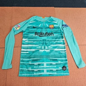 Youth XL Nike FC Barcelona 19/20 Stadium Goalkeeper Soccer Jersey Pamuk #1 S3e - Picture 1 of 12