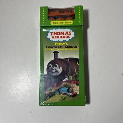 Thomas & Friends Percy's Chocolate Crunch VHS-LIMITED EDITION Toy Train 2003 - Image 1 of 4