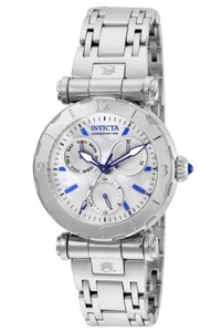 Nuovo Invicta Subaqua Argento + Madreperla,Multi Quadrante Blu Accento,Orologio - Foto 1 di 2