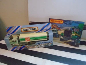 MATCHBOX CONVOY SCANIA ARTIC BOX LORRY 7UP CY16 NEW OLD SHOP STOCK UNOPENED RARE - Picture 1 of 4