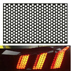 Honeycomb Sticker For Vauxhall Audi Bmw Taillamp Black Car Rear Tail Light Cover