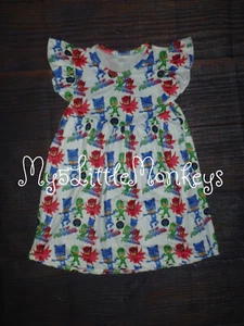 NEW Boutique Pj Mask Sleeveless Dress - Picture 1 of 6
