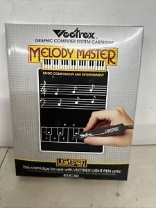 NEW VECTREX GAME MELODY MASTER GCE 1983 CIB ! - Picture 1 of 2