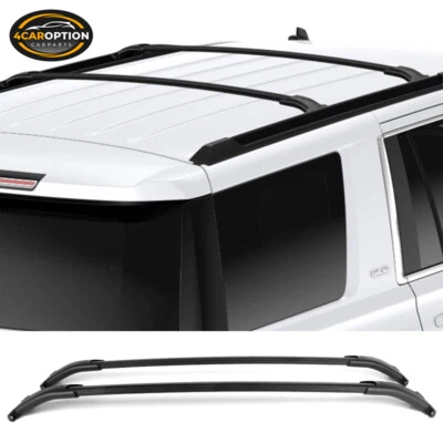 Fits 15-20 GMC Yukon XL Chevy Tahoe Suburban Escalade Roof Rack Cross Bar Foto 1 de 4