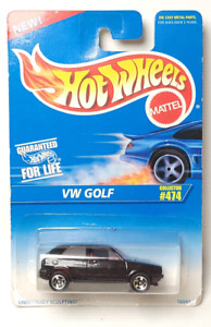 Hot Wheels VW Volkswagen Golf black #474