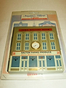 New Sealed America's Village Collectible Clocks by Sharp-Rare-Mini Clock - Picture 1 of 10