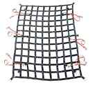 6' x 8' Heavy Duty Cargo Net for Pickup Truck Bed with D Rings & 6 Cam Buckle