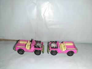 2 Vtg 1971 Matchbox Lesney Superfast No 2 Jeep Hot Rod Pink England