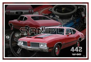 1970 70 Olds 442 W30 Poster Print - Picture 1 of 1